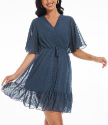 YUNDAI Women's Summer Dresses Casual Short Sleeve 