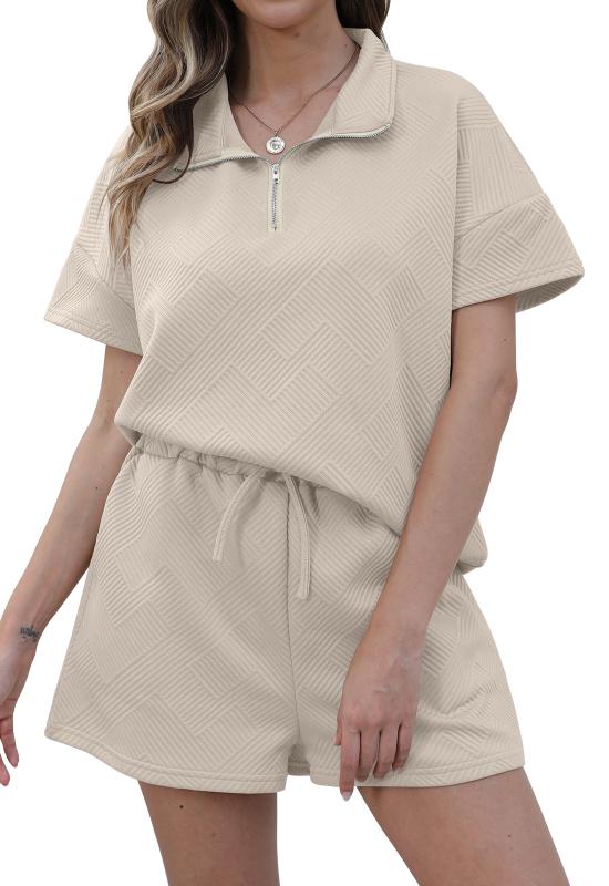 YUNDAI 2 Piece Sets for Women Causal Summer Short 